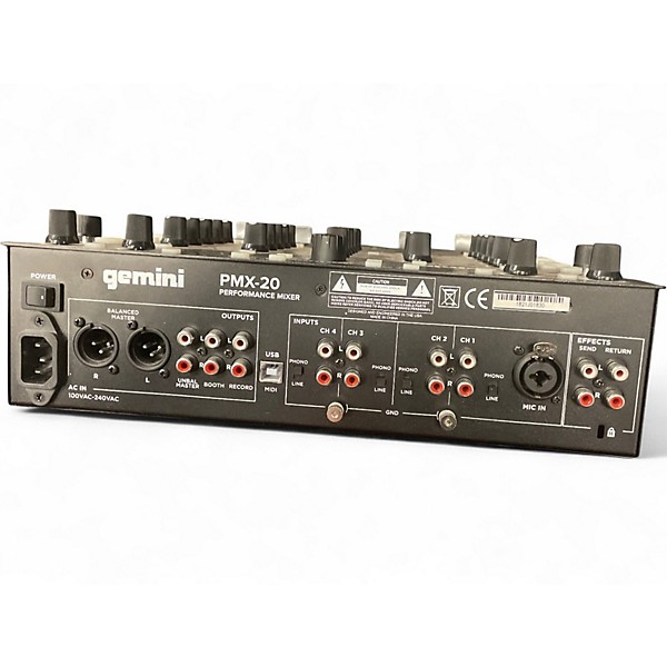 Used Gemini  PMX-20 Digital Mixer