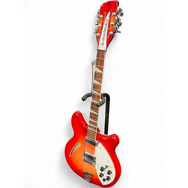 Used 2022 Rickenbacker 360/12  RED Solid Body Electric Guitar
