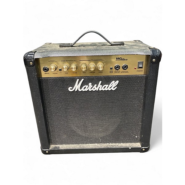 Used Marshall MG15CDR 15W 1X8 Guitar Combo Amp