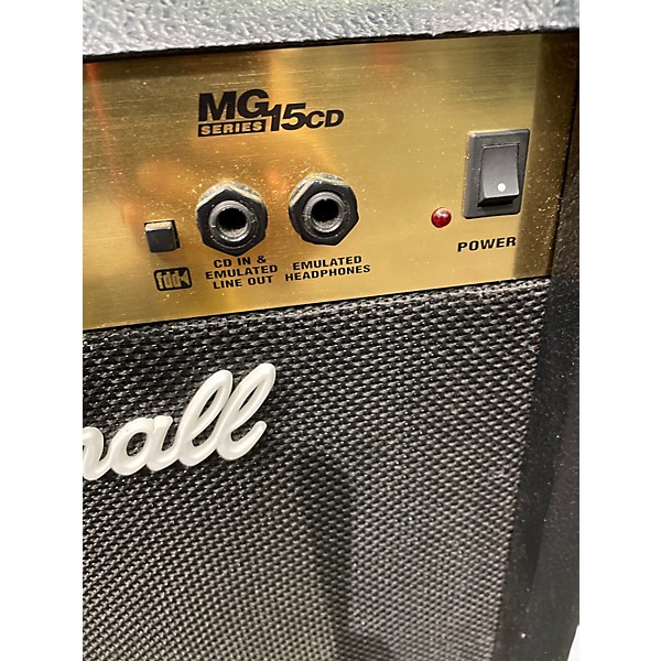 Used Marshall MG15CDR 15W 1X8 Guitar Combo Amp