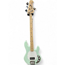 Used Sterling by Music Man Ray4 Seafoam Green Electric Bass Guitar