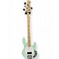 Used Sterling by Music Man Ray4 Seafoam Green Electric Bass Guitar thumbnail