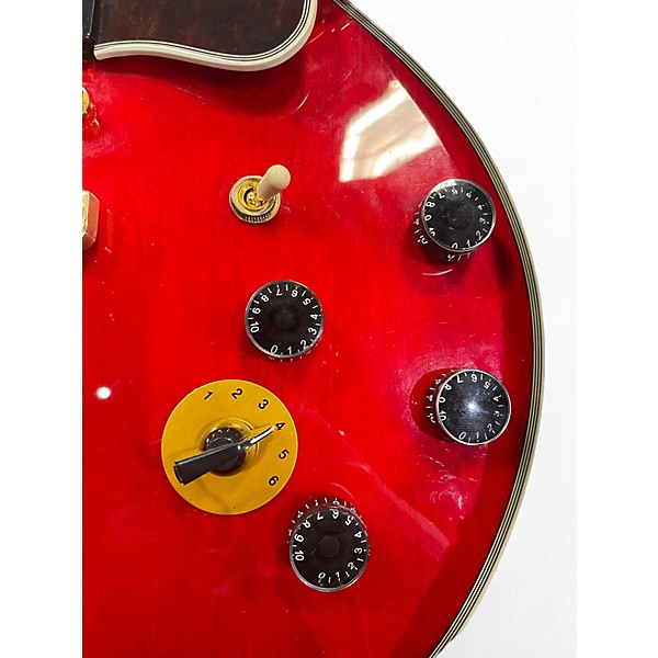 Used Epiphone BB King Lucille Cherry Hollow Body Electric Guitar