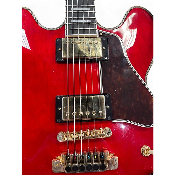 Used Epiphone BB King Lucille Cherry Hollow Body Electric Guitar