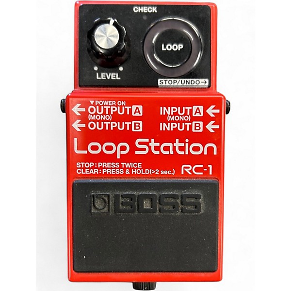 Used BOSS RC1 Loop Station Pedal