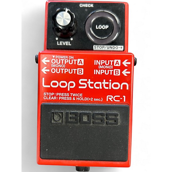 Used BOSS RC1 Loop Station Pedal
