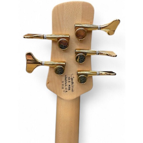 Used 2022 Spector NS5XL Natural Electric Bass Guitar