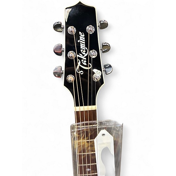 Used 2020 Takamine EF341SC Black Acoustic Electric Guitar
