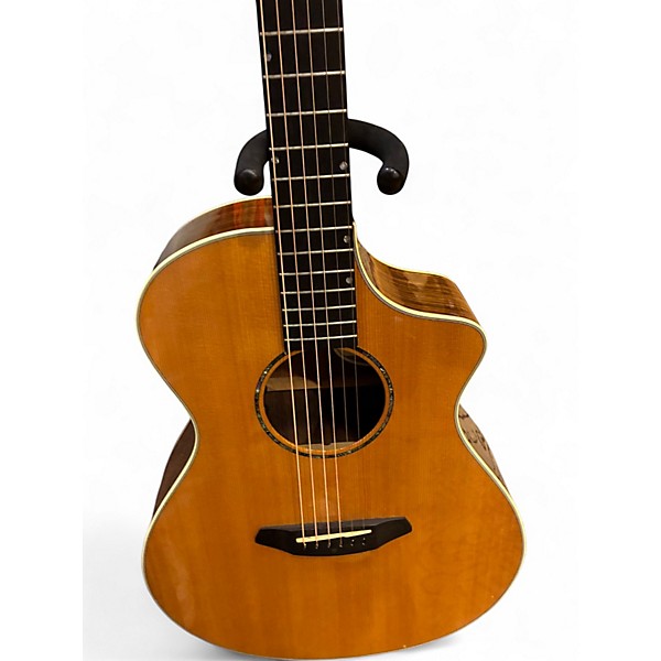 Used 2013 Breedlove Premier Concert Rosewood Natural Acoustic Electric Guitar