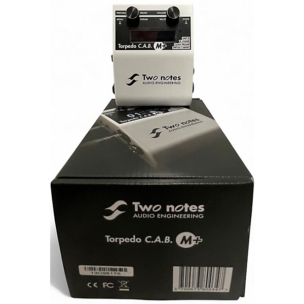 Used Two Notes cab m+ Guitar Preamp