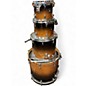 Used TAMA 4 Piece Superstar classic Brown Fade Burst Drum Kit thumbnail