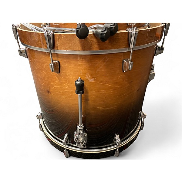 Used TAMA 4 Piece Superstar classic Brown Fade Burst Drum Kit