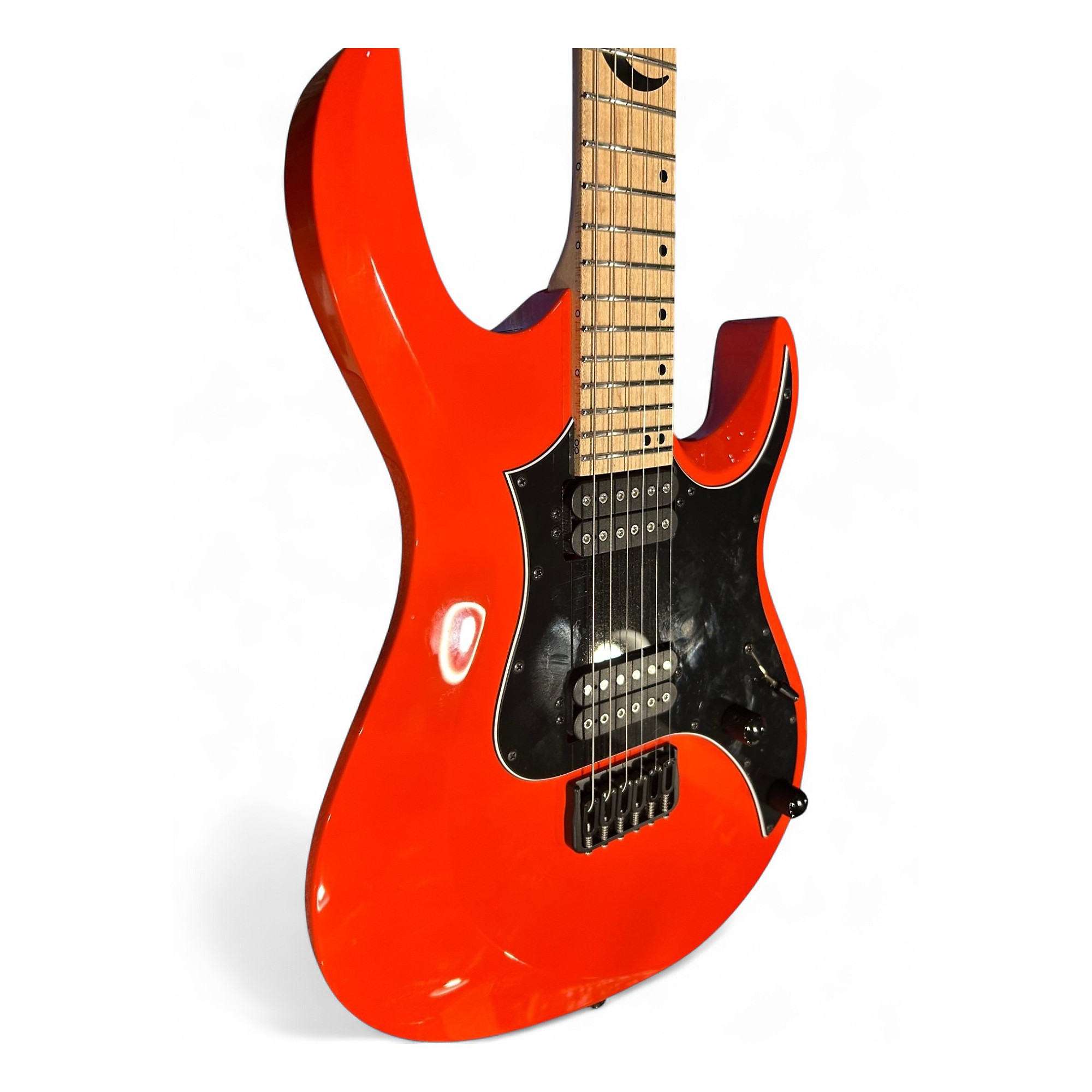 ギター Kiesel Aries6 Used Kiesel Aries Titanium 6 RACING ORANGE Solid Body Electric