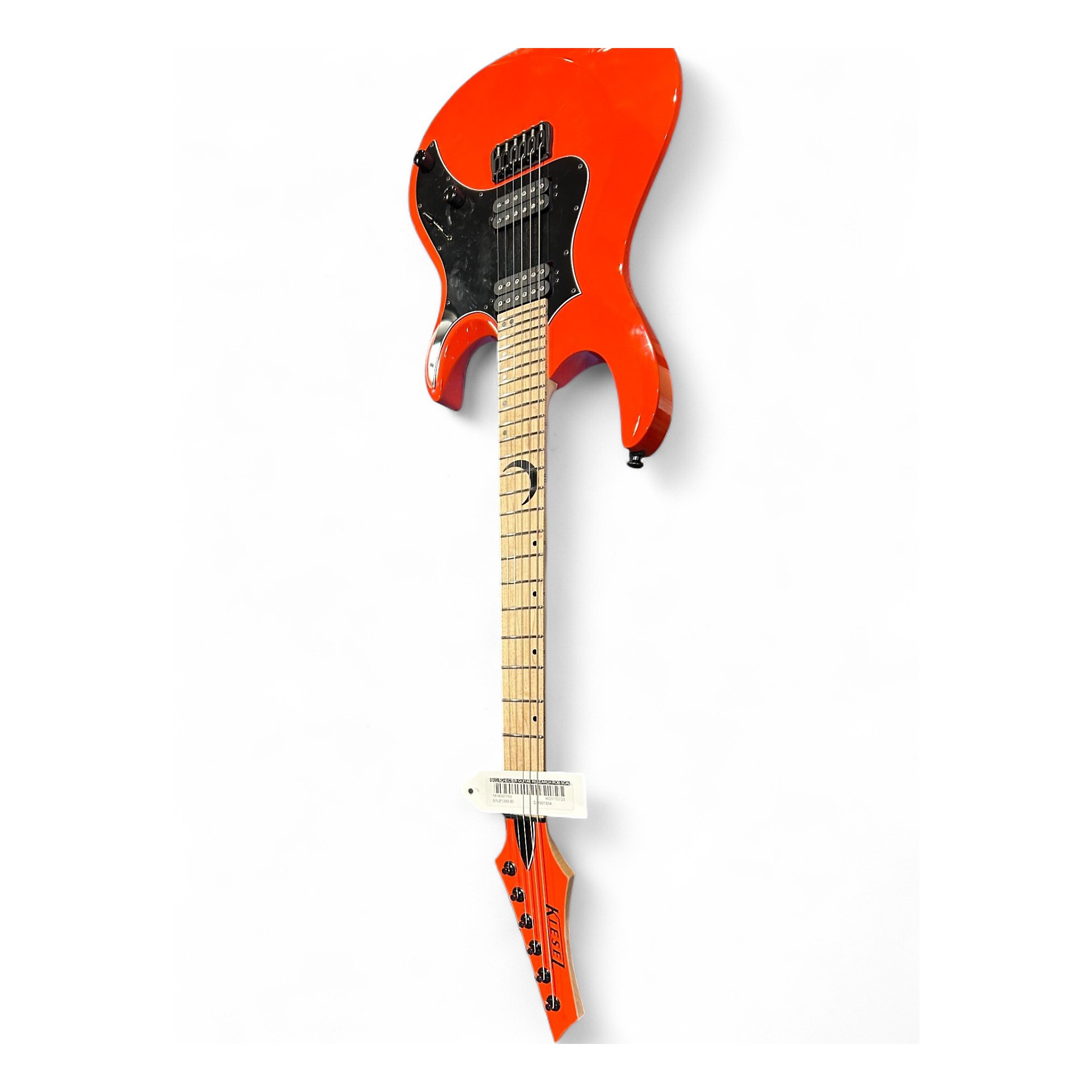 Used Kiesel Aries Titanium 6 RACING ORANGE Solid Body Electric