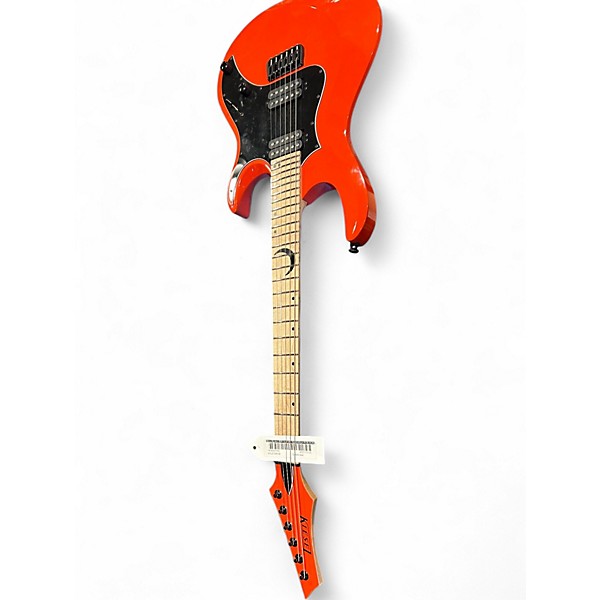 Used Kiesel Aries Titanium 6 RACING ORANGE Solid Body Electric Guitar