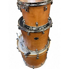 Used Shine Custom Drums & Percussion 3 Piece maple Natural Drum Kit
