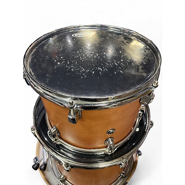 Used Shine Custom Drums & Percussion 3 Piece maple Natural Drum Kit