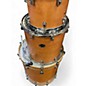 Used Shine Custom Drums & Percussion 3 Piece maple Natural Drum Kit
