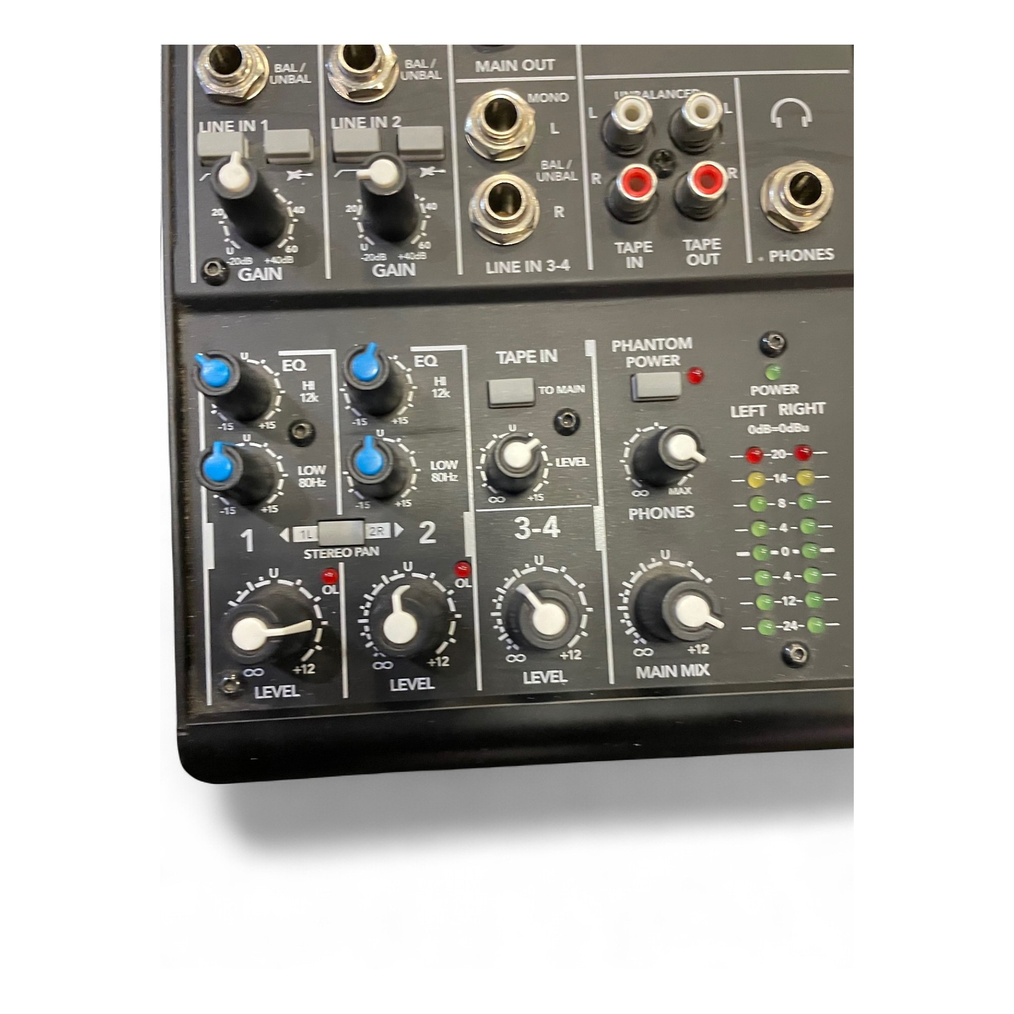 Used Mackie 402VLZ4 Unpowered Mixer | Guitar Center