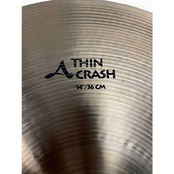Used Zildjian 16in A Series Thin Crash Cymbal