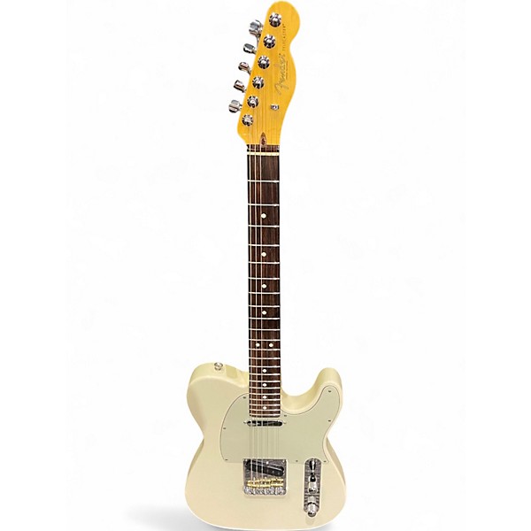 Used Fender AMERICAN PROFESSIONAL II TELECASTER WHITE Solid Body Electric Guitar