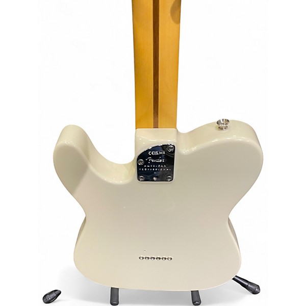 Used Fender AMERICAN PROFESSIONAL II TELECASTER WHITE Solid Body Electric Guitar