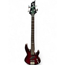 Used ESP LTD B50 Burgundy Electric Bass Guitar