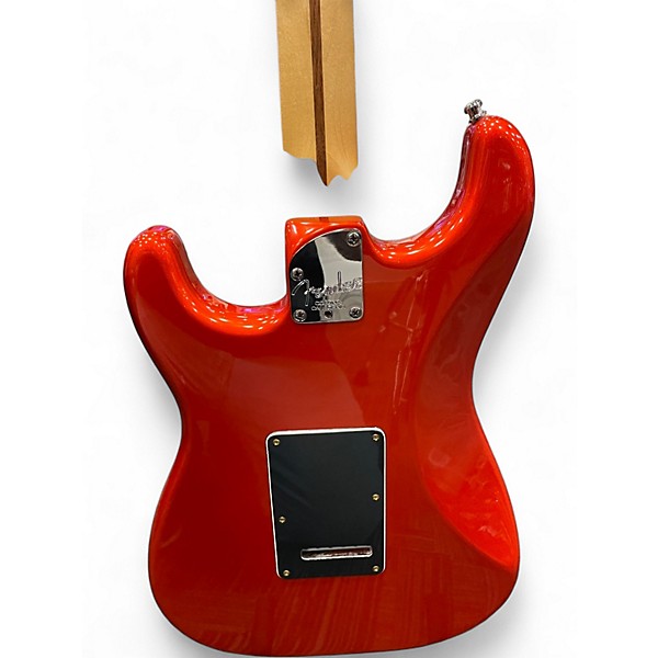 Used Fender Stratocaster Deluxe Candy Tangerine Solid Body Electric Guitar