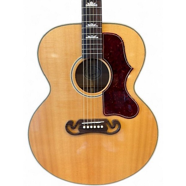 Used Gibson SJ200 Studio Super Jumbo Natural Acoustic Electric Guitar