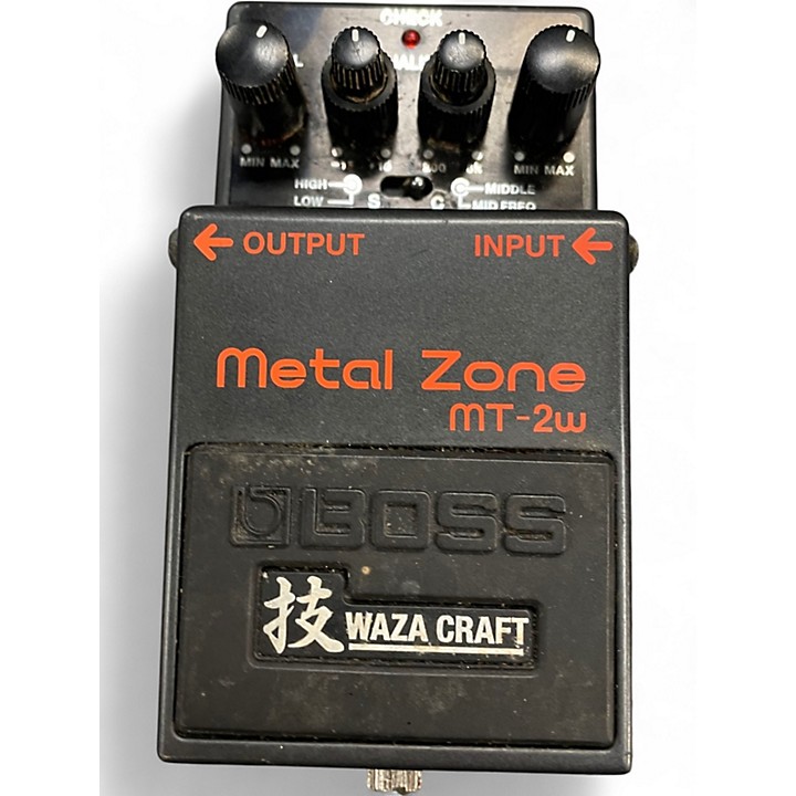 Used BOSS MT2W Metal Zone Waza Craft Effect Pedal | Guitar