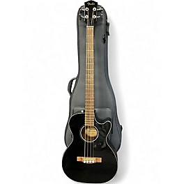 Used Fender CB-60SCE Black Acoustic Bass Guitar