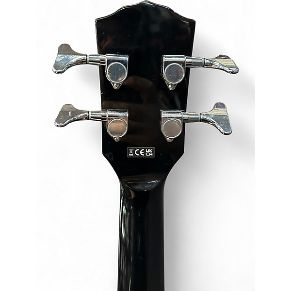 Used Fender CB-60SCE Black Acoustic Bass Guitar