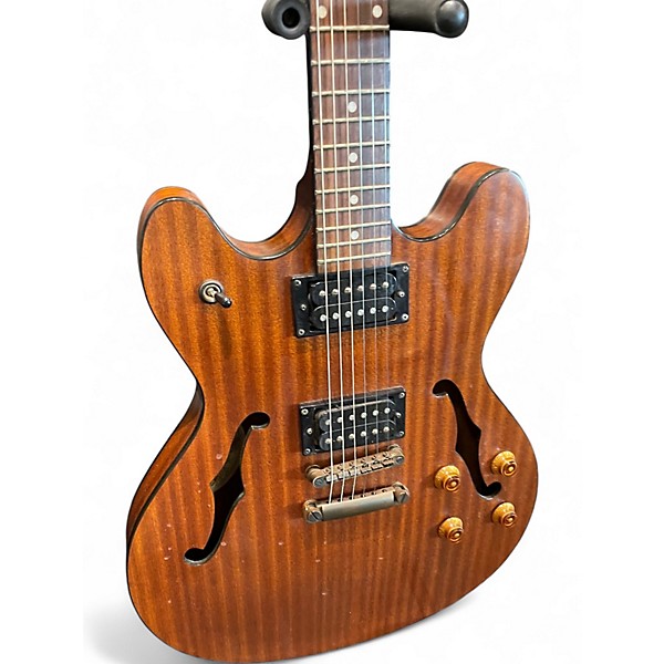 Used Washburn HB32 Mahogany Hollow Body Electric Guitar