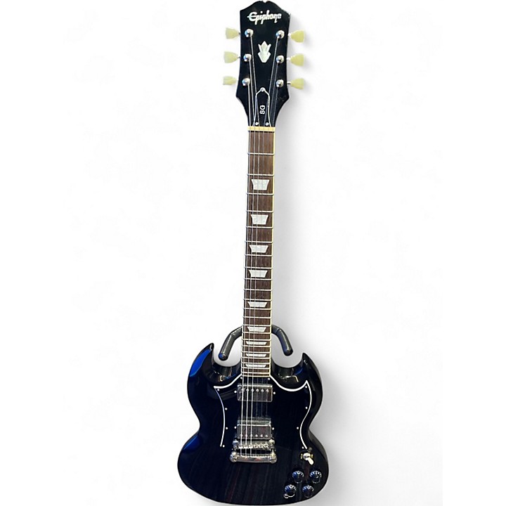 Epiphone EB-O SGベース ブラック Used Epiphone SG Black Onyx Solid Body Electric Guitar Black
