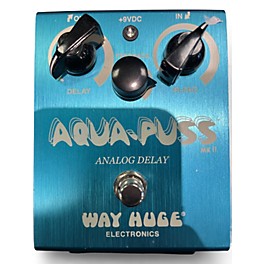 Used Way Huge Electronics WHE701 Aqua Puss Analog Delay Effect Pedal