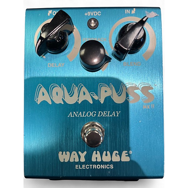 Used Way Huge Electronics WHE701 Aqua Puss Analog Delay Effect Pedal