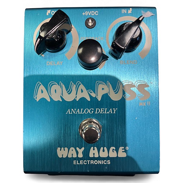 Used Way Huge Electronics WHE701 Aqua Puss Analog Delay Effect Pedal
