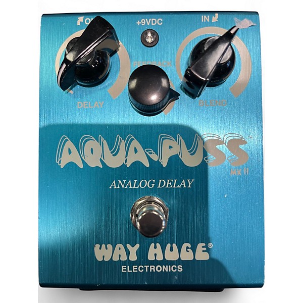 Used Way Huge Electronics WHE701 Aqua Puss Analog Delay Effect Pedal