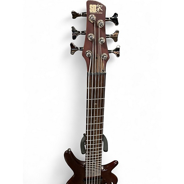 Used Ibanez  SR506 Brown Mahogany Electric Bass Guitar