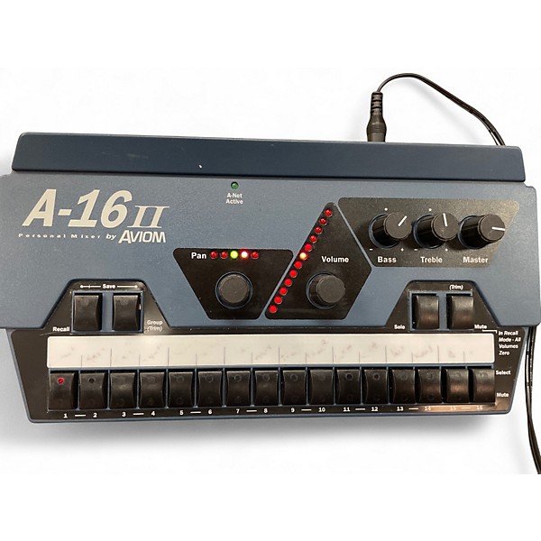 Used Aviom AV16ii Line Mixer