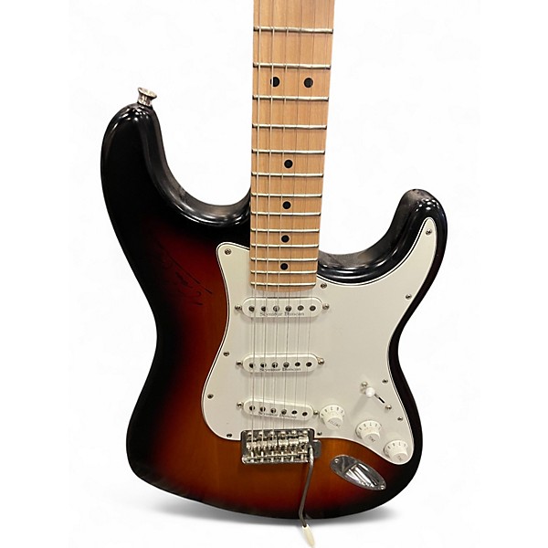 Used Fender Highway One Stratocaster 3 Color Sunburst Solid Body Electric Guitar