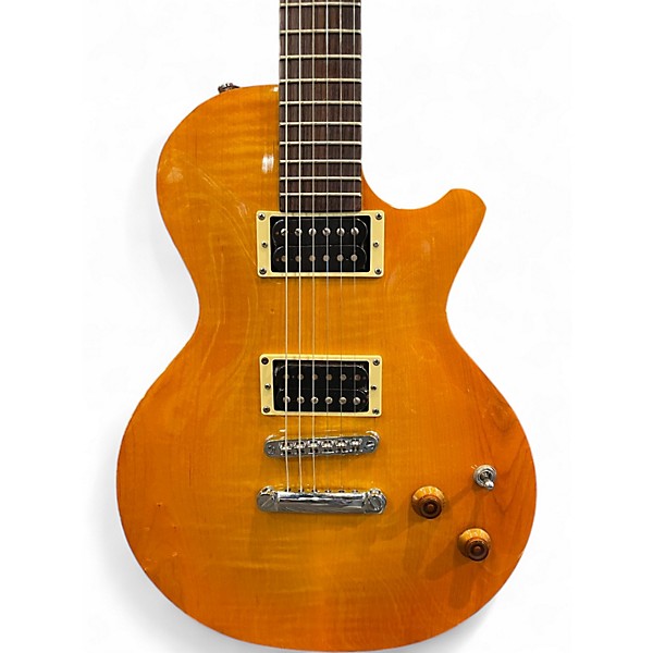 Used 2015 CMG Guitars ASHLEE Amber Solid Body Electric Guitar