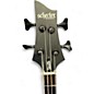 Used Schecter Guitar Research STILETTO STEALTH Black Electric Bass Guitar