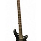 Used Schecter Guitar Research STILETTO STEALTH Black Electric Bass Guitar