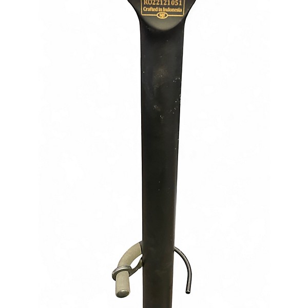 Used Schecter Guitar Research STILETTO STEALTH Black Electric Bass Guitar