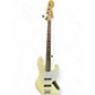 Used Fender Standard Jazz Bass Alpine White Electric Bass Guitar thumbnail