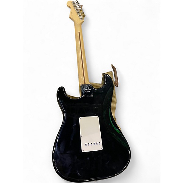 Used Fender Artist Series Eric Clapton Stratocaster Black Solid Body Electric Guitar