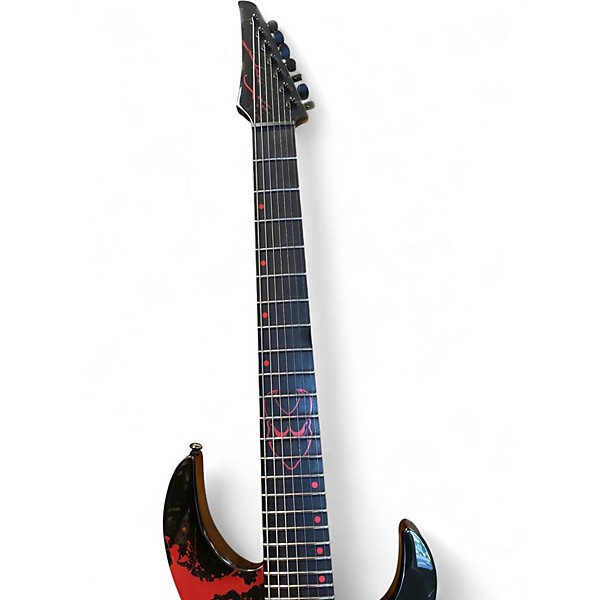 Used Legator NINJA 7 SLAUGHTER SERIES Black Solid Body Electric Guitar