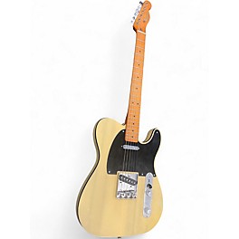 Used Squier 40th Anniversary Telecaster Blonde Solid Body Electric Guitar