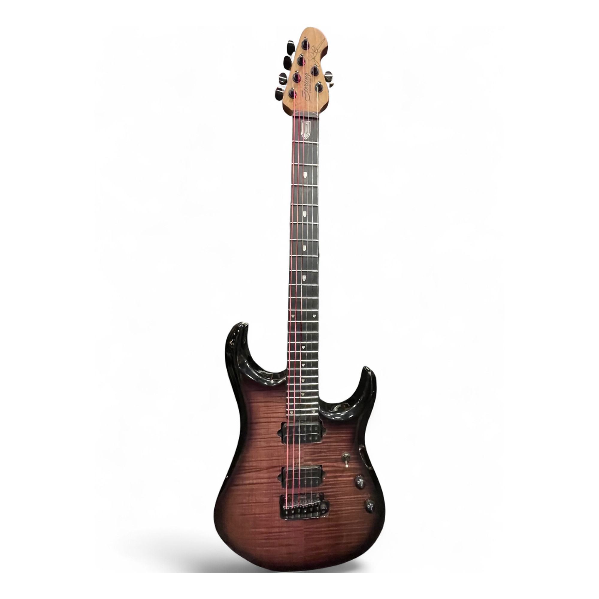 ミュージック engane732 Used Sterling by Music Man JP150 Trans Purple Solid Body